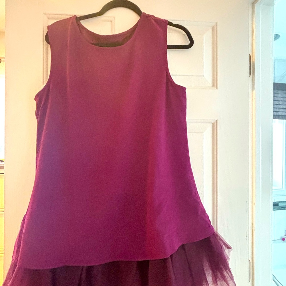 Maroon dress - never worn.